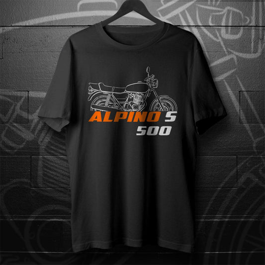 Laverda 500 Alpino S 1978 - 1982 Inspired T-Shirt - Motorcycle Tee Shirt for Riders