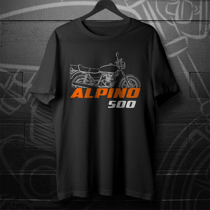 Laverda 500 Alpino 1977 - 1978 Inspired T-Shirt - Motorcycle Tee Shirt for Riders