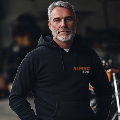 Laverda 500 Alpino 1977 - 1978 Inspired Hoodie - Motorcycle Sweatshirt for Riders