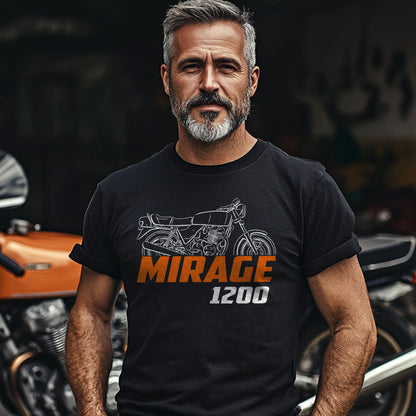 Laverda 1200 Mirage 1978 - 1982 Inspired T-Shirt - Motorcycle Tee Shirt for Riders