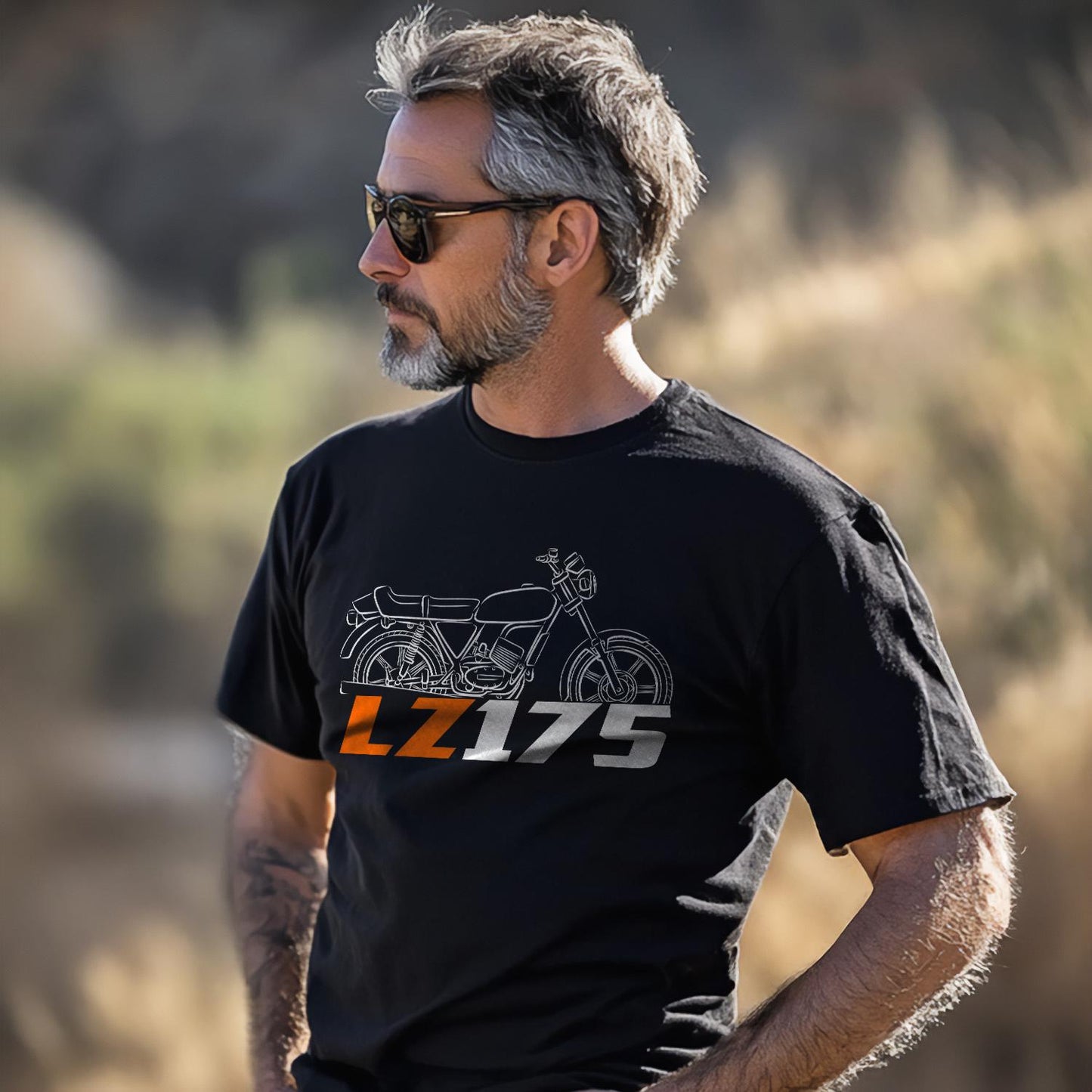 Laverda LZ 175 1977 - 1983 Inspired T-Shirt - Motorcycle Tee Shirt for Riders
