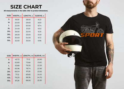 Laverda LZ 125 Sport 1980 - 1983 Inspired T-Shirt - Motorcycle Tee Shirt for Riders