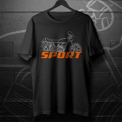 Laverda LZ 125 Sport 1980 - 1983 Inspired T-Shirt - Motorcycle Tee Shirt for Riders