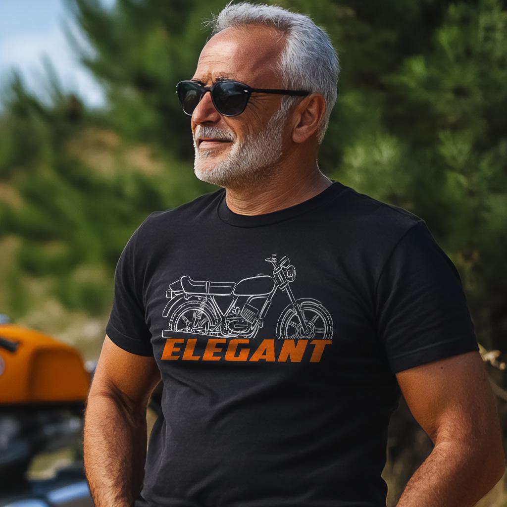 Laverda LZ 125 Elegant 1981 - 1983 Inspired T-Shirt - Motorcycle Tee Shirt for Riders