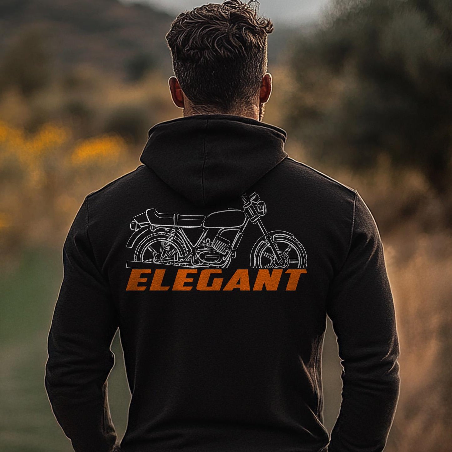 Laverda LZ 125 Elegant 1981 - 1983 Inspired Hoodie - Motorcycle Sweatshirt for Riders