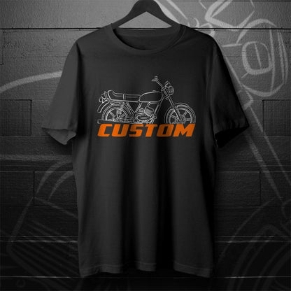 Laverda LZ 125 Custom 1981 - 1983 Inspired T-Shirt - Motorcycle Tee Shirt for Riders