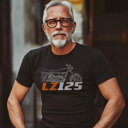 Laverda LZ 125 1977 - 1983 Inspired T-Shirt - Motorcycle Tee Shirt for Riders