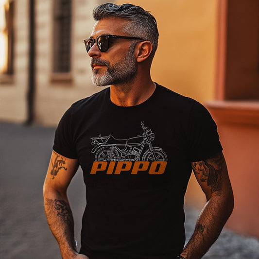 Laverda LZ 50 Pippo 1981 - 1983 Inspired T-Shirt - Motorcycle Tee Shirt for Riders