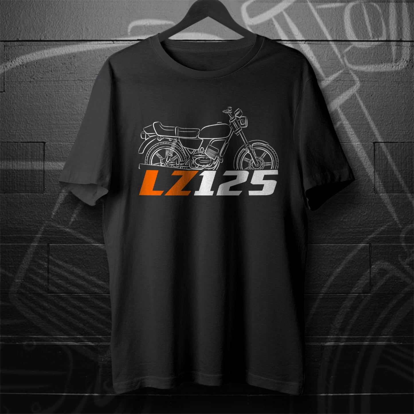Laverda LZ 125 1977 - 1983 Inspired T-Shirt - Motorcycle Tee Shirt for Riders