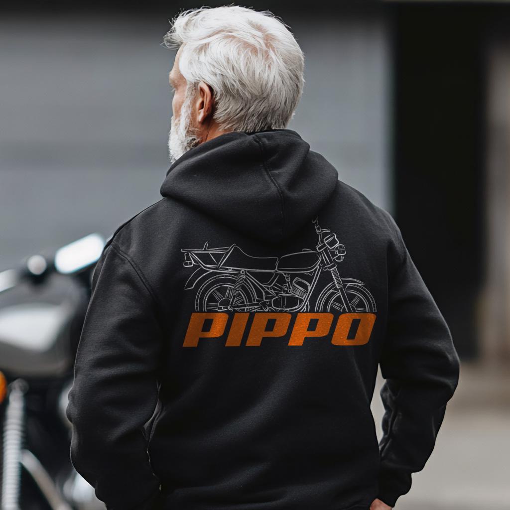 Laverda LZ 50 Pippo 1981 - 1983 Inspired Hoodie - Motorcycle Sweatshirt for Riders