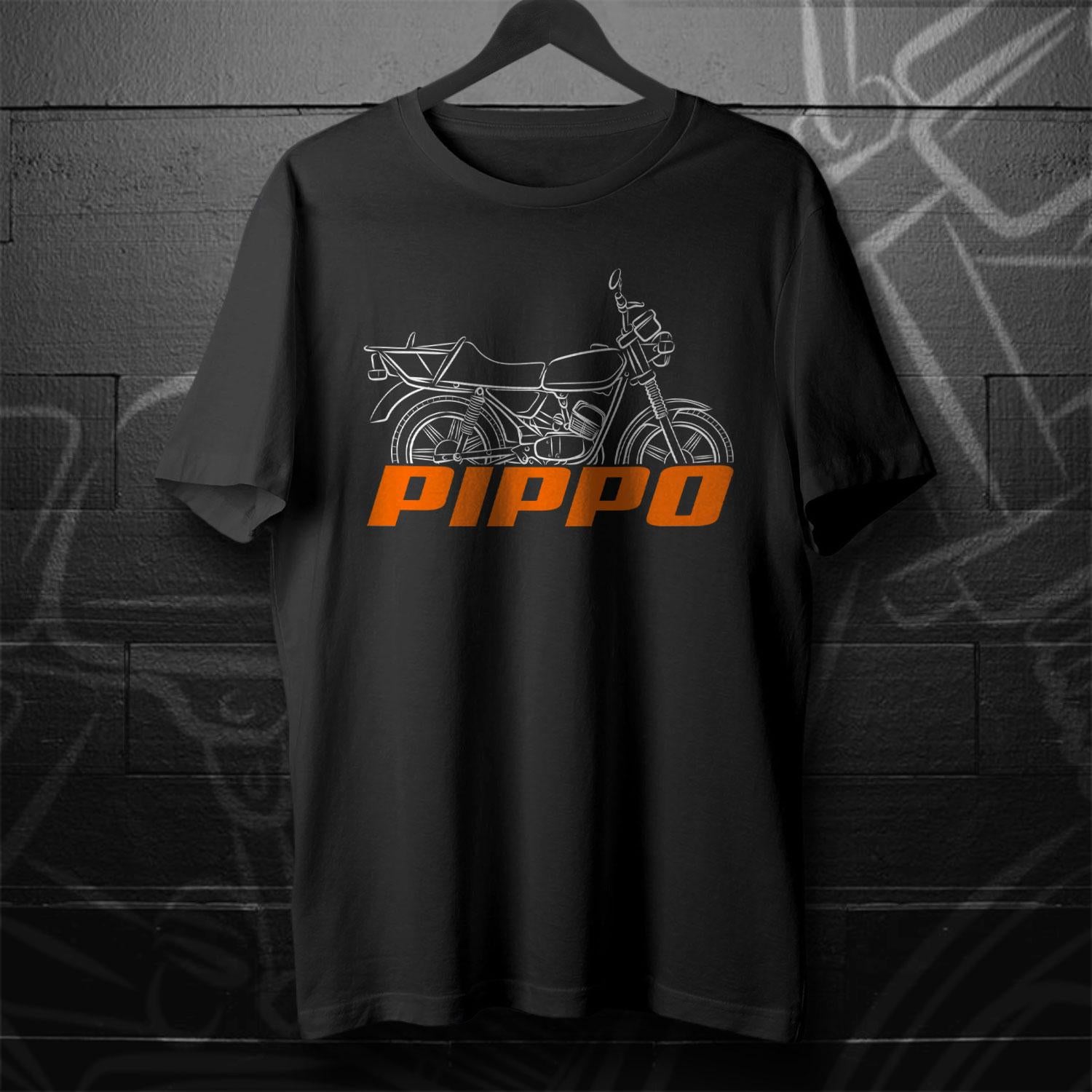 Laverda LZ 50 Pippo 1981 - 1983 Inspired T-Shirt - Motorcycle Tee Shirt for Riders