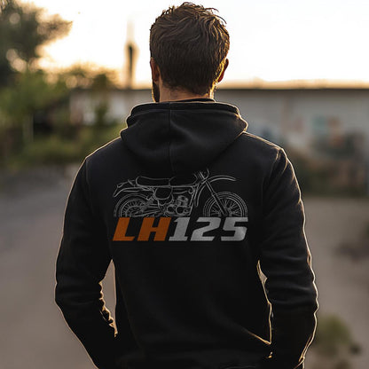 Laverda LH 125 1976 - 1977 Inspired Hoodie - Motorcycle Sweatshirt for Riders