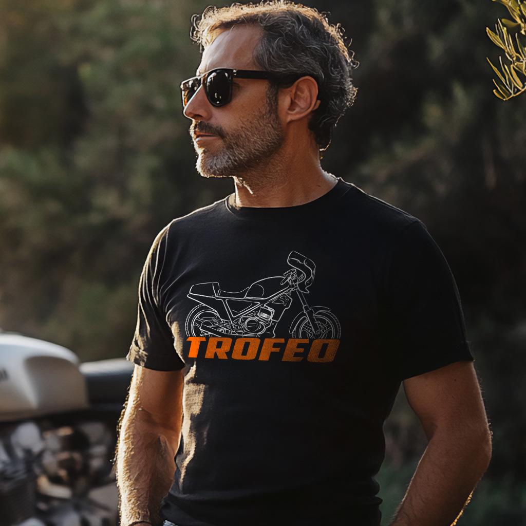 Laverda LB1 Trofeo 1985 Inspired T-Shirt - Motorcycle Tee Shirt for Riders