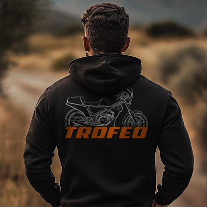 Laverda LB1 Trofeo 1985 Inspired Hoodie - Motorcycle Sweatshirt for Riders