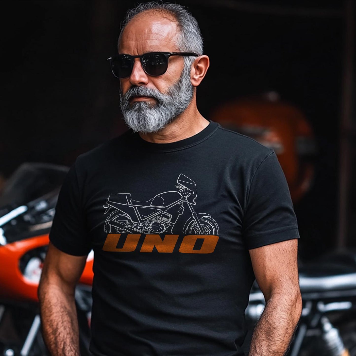 Laverda LB 125 Uno 1984 - 1986 Inspired T-Shirt - Motorcycle Tee Shirt for Riders