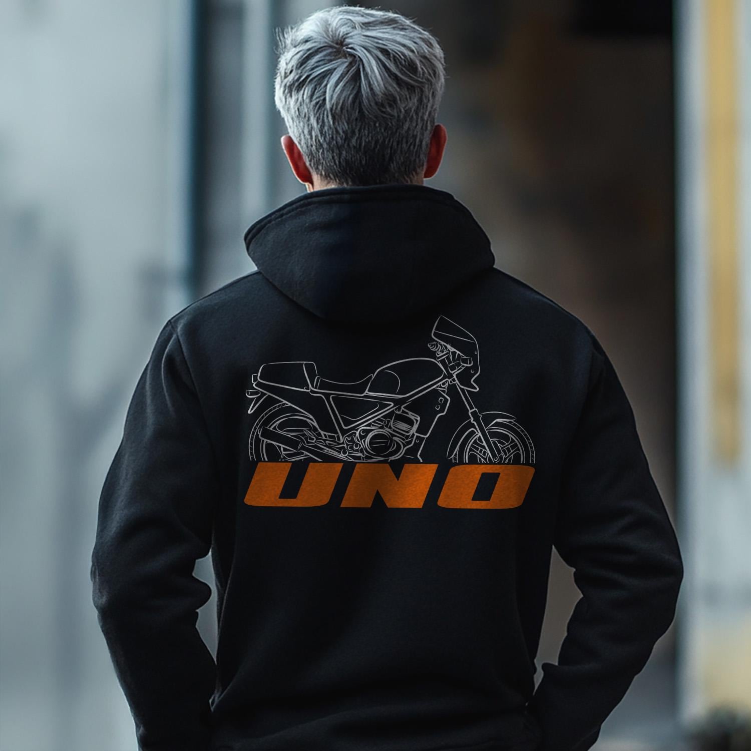 Laverda LB 125 Uno 1984 - 1986 Inspired Hoodie - Motorcycle Sweatshirt for Riders