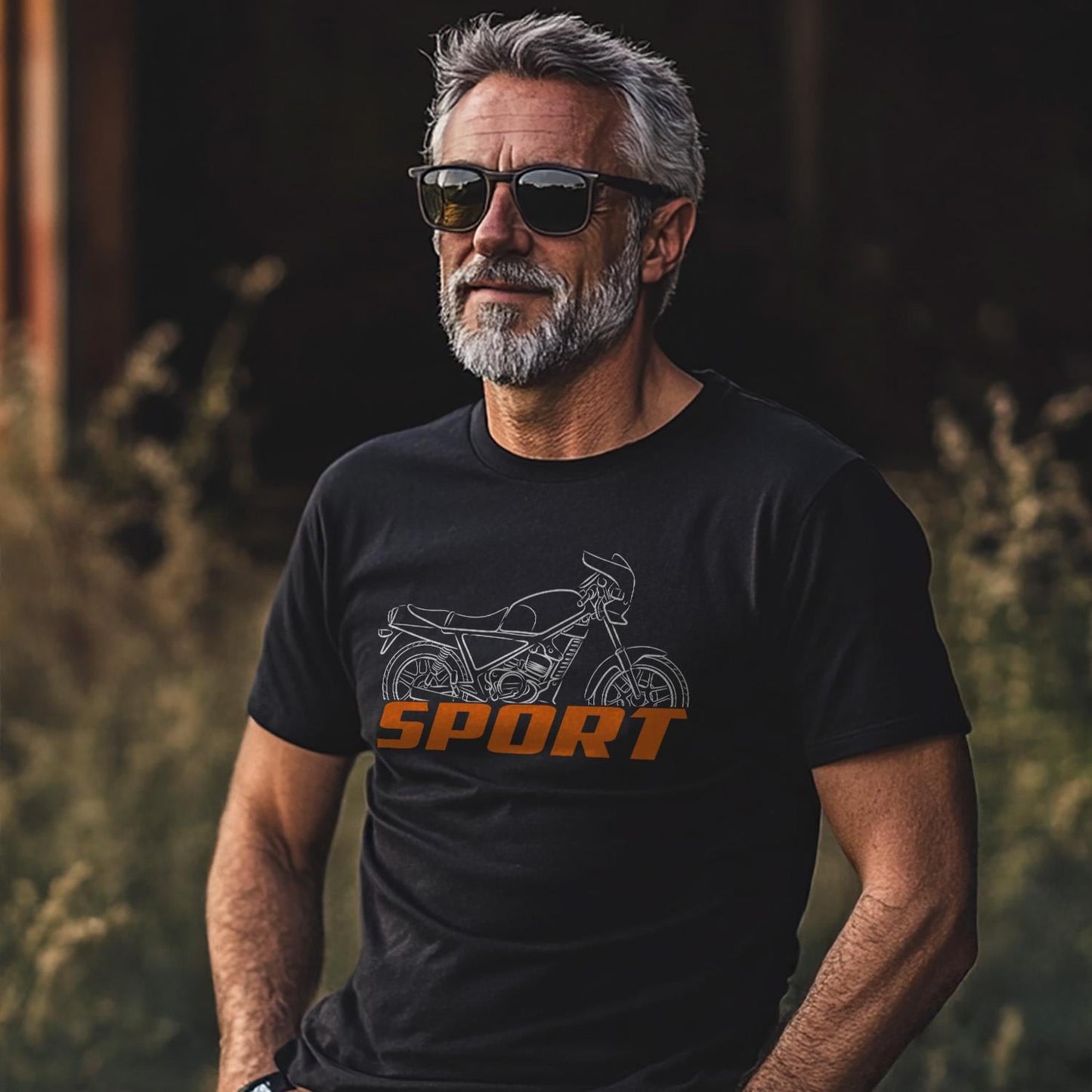 Laverda LB 125 Sport 1983 - 1985 Inspired T-Shirt - Motorcycle Tee Shirt for Riders