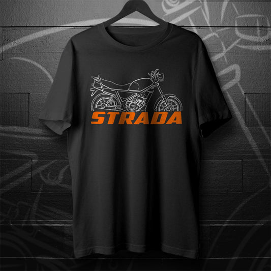 Laverda LB 125 Strada 1984 Inspired T-Shirt - Motorcycle Tee Shirt for Riders
