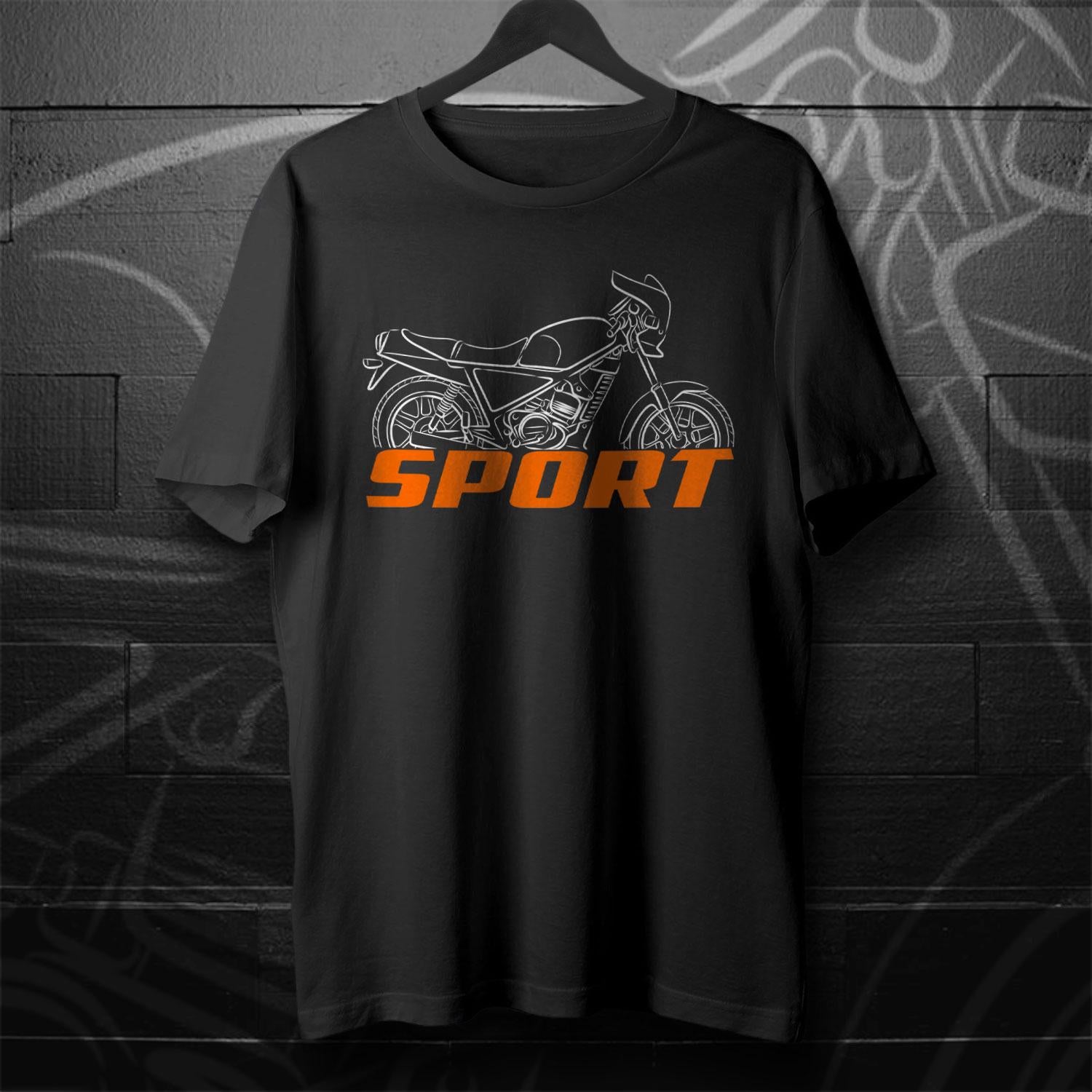 Laverda LB 125 Sport 1983 - 1985 Inspired T-Shirt - Motorcycle Tee Shirt for Riders