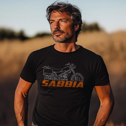 Laverda LB 125 Sabbia 1986 - 1987 Inspired T-Shirt - Motorcycle Tee Shirt for Riders