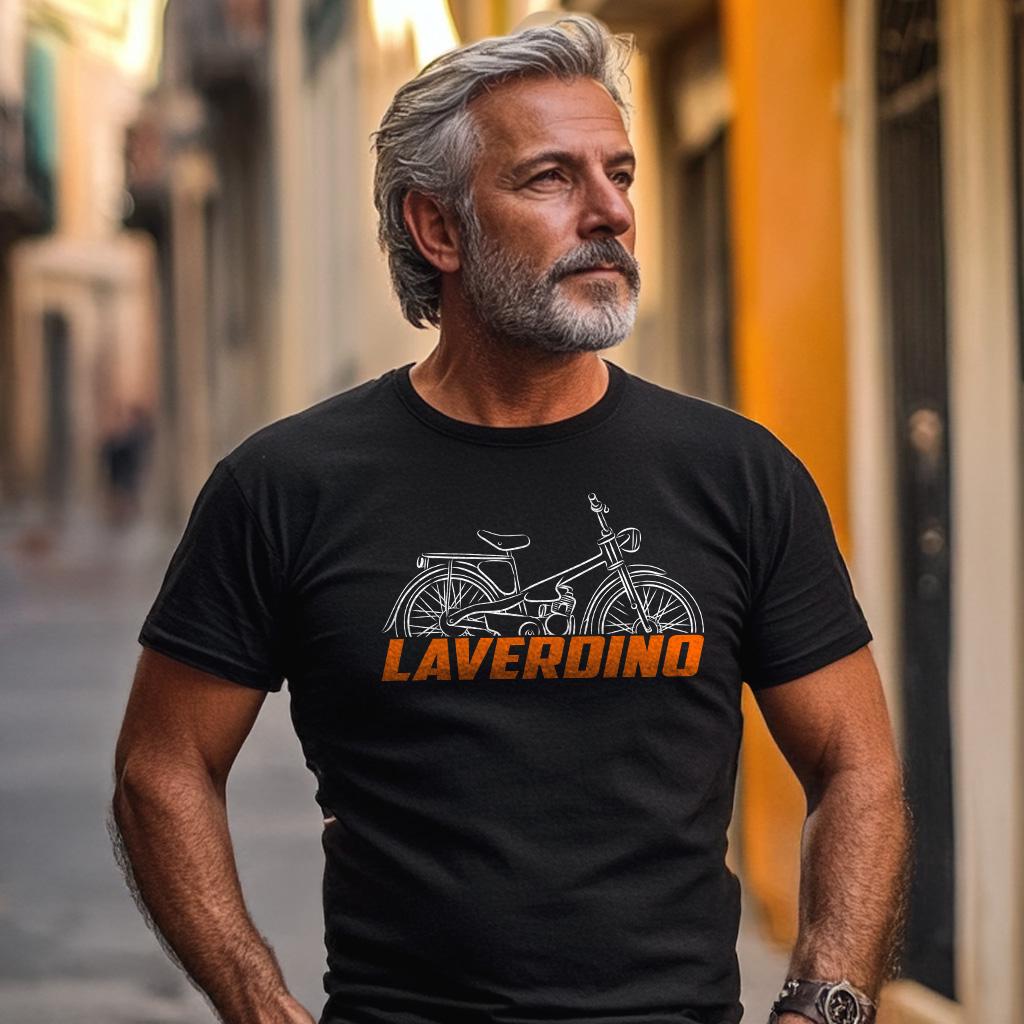 Laverda Laverdino 50cc 1959 Inspired T-Shirt - Motorcycle Tee Shirt for Riders