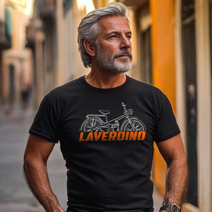 Laverda Laverdino 50cc 1959 Inspired T-Shirt - Motorcycle Tee Shirt for Riders