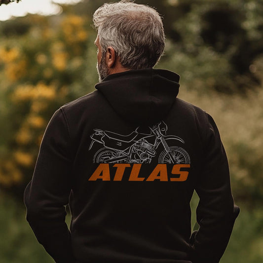 Laverda OR600 Atlas 1986 - 1987 Inspired Hoodie - Motorcycle Sweatshirt for Riders