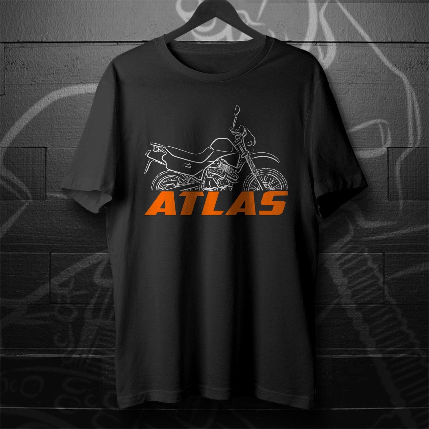 Laverda OR 50 Atlas 1985 - 1990 Inspired T-Shirt - Motorcycle Tee Shirt for Riders