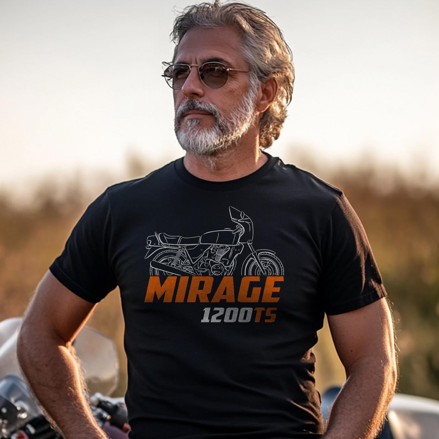 Laverda 1200TS Mirage 1979 - 1982 Inspired T-Shirt - Motorcycle Tee Shirt for Riders