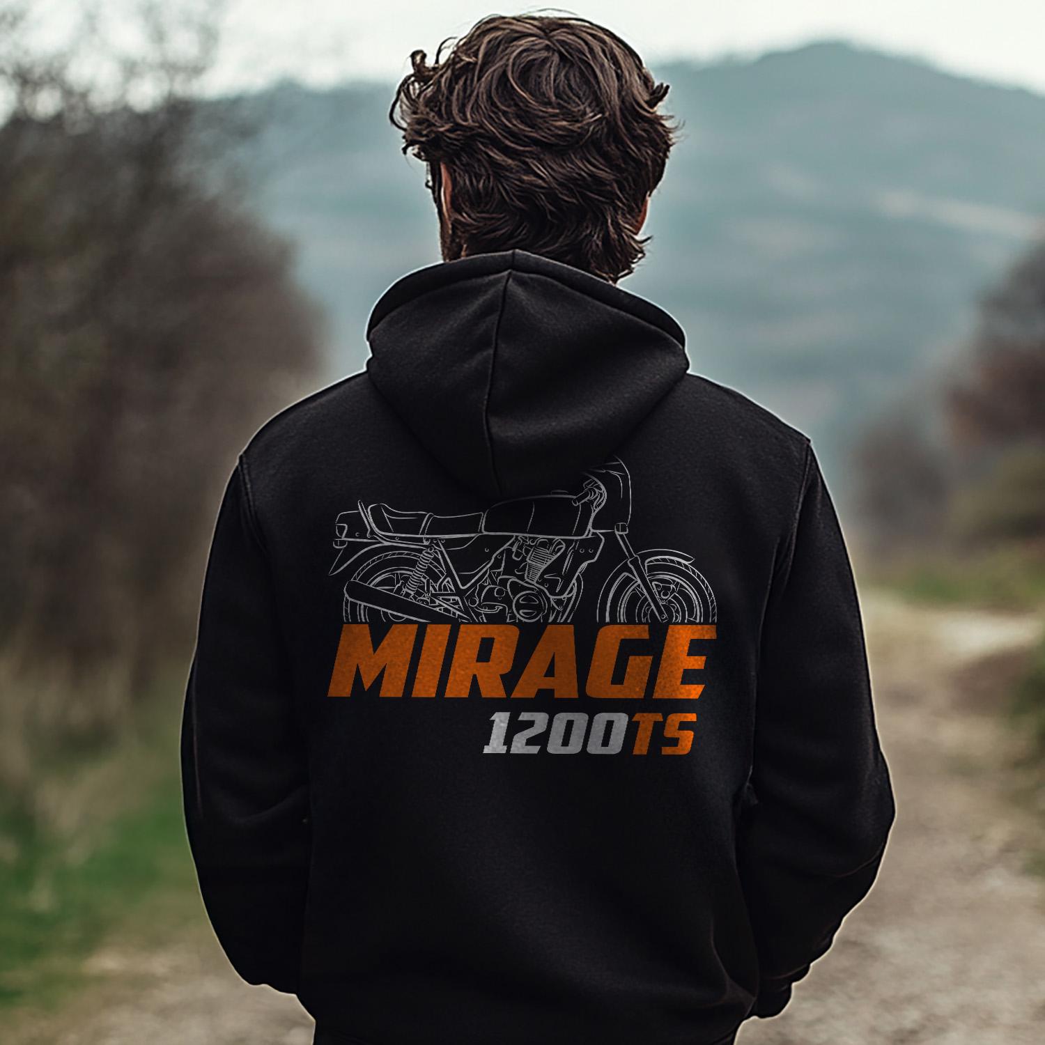 Laverda 1200TS Mirage 1979 - 1982 Inspired Hoodie - Motorcycle Sweatshirt for Riders
