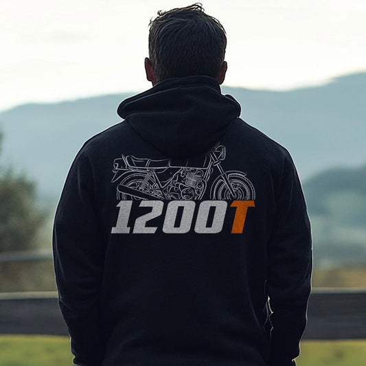 Laverda 1200T 1977 - 1979 Inspired Hoodie - Motorcycle Sweatshirt for Riders