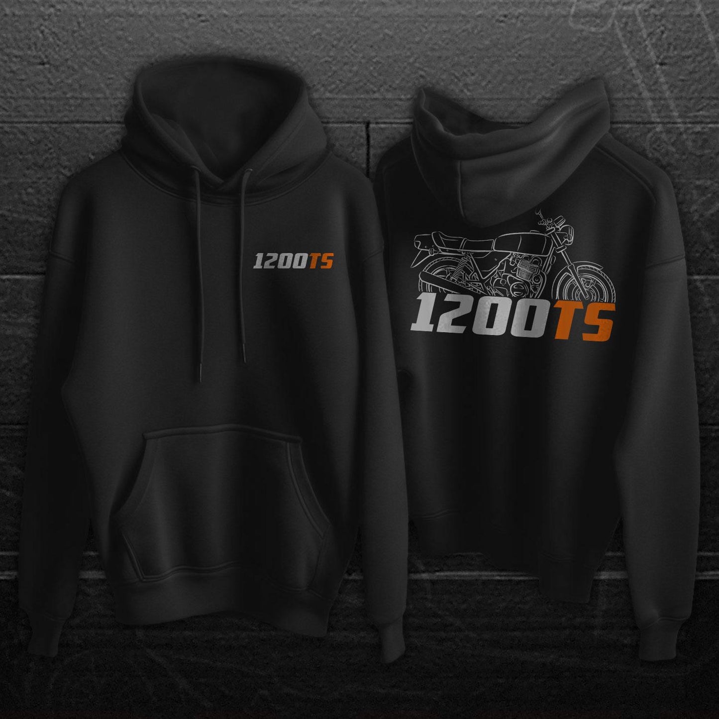 Laverda 1200TS 1979 - 1982 Inspired Hoodie - Motorcycle Sweatshirt for Riders