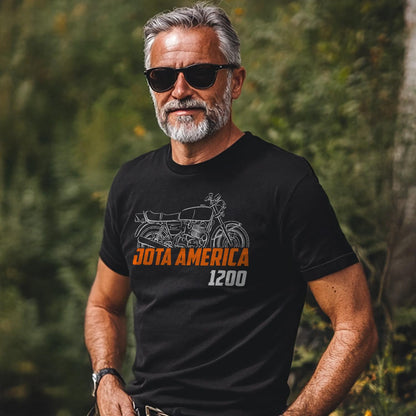 Laverda 1200 Jota America 1977 - 1979 Inspired T-Shirt - Motorcycle Tee Shirt for Riders