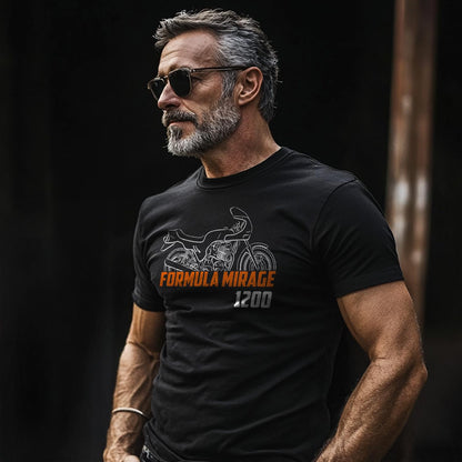 Laverda 1200 Formula Mirage 1981 Inspired T-Shirt - Motorcycle Tee Shirt for Riders