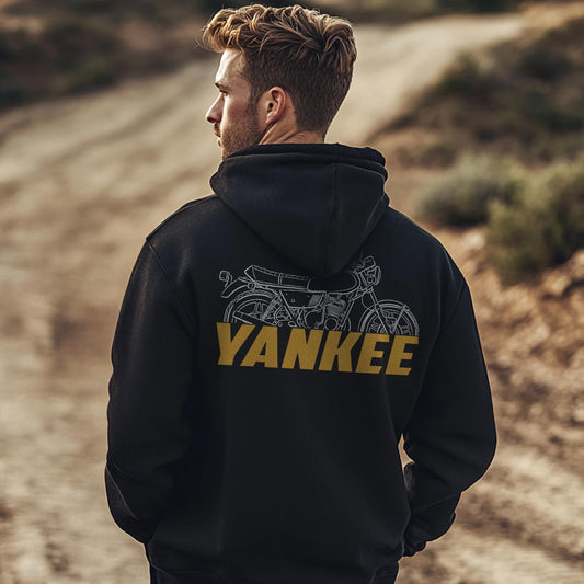 OSSA Yankee 500 1976 - 1979 Inspired Hoodie - Motorcycle Sweatshirt for Riders