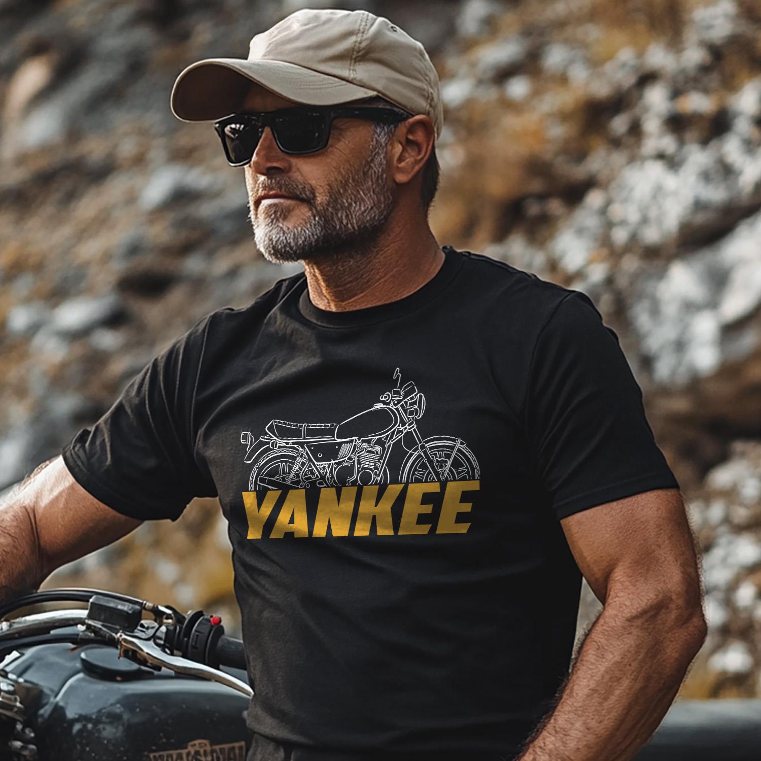 OSSA Yankee 500 1976 - 1979 Inspired T-Shirt - Motorcycle Tee Shirt for Riders