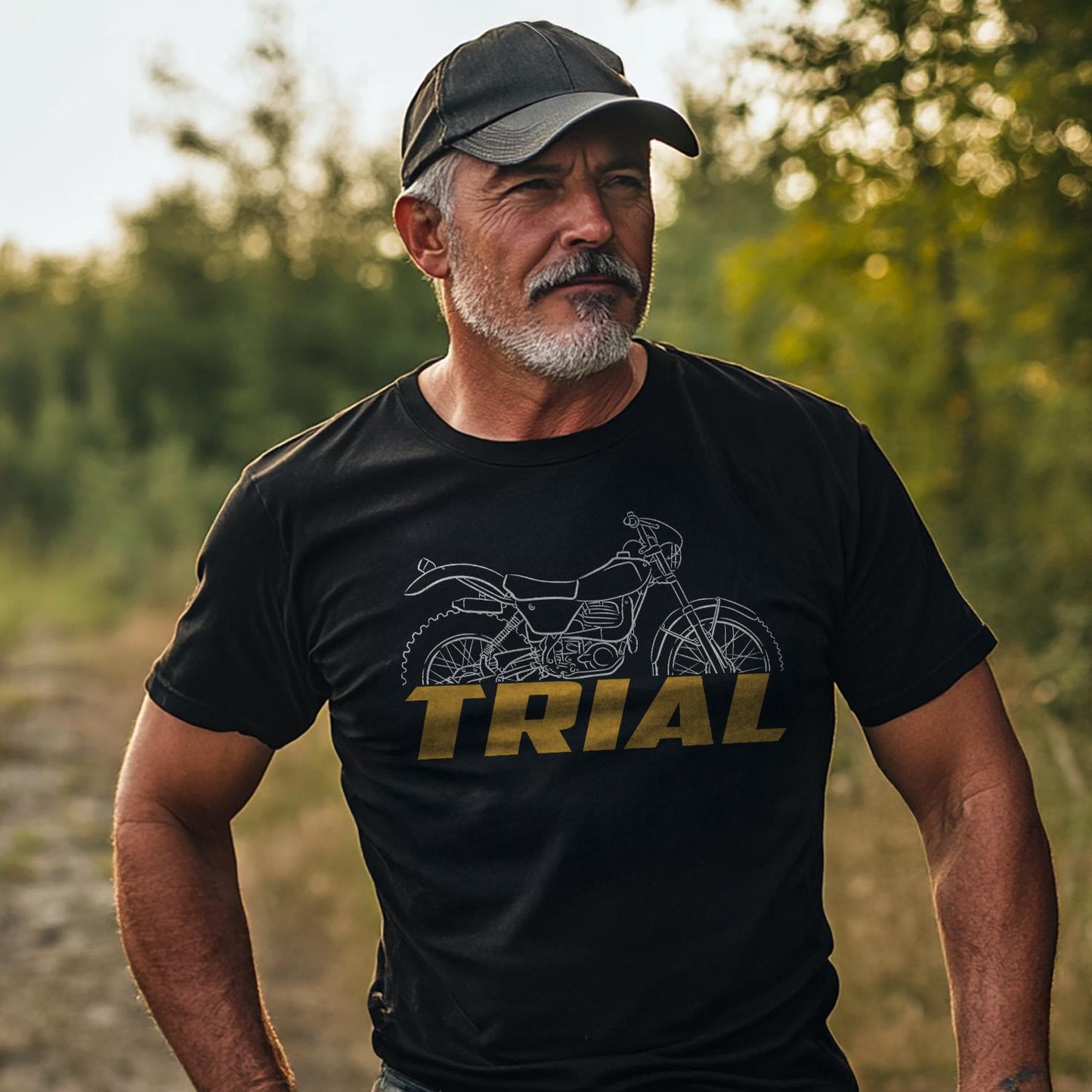 OSSA Trial TR-80 350 1980 - 1983 Inspired T-Shirt - Motorcycle Tee Shirt for Riders