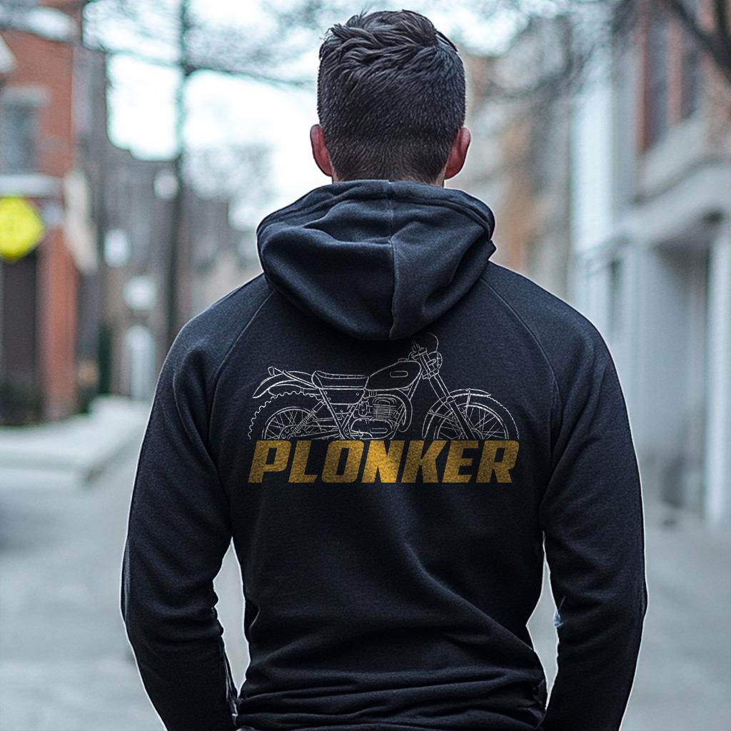 OSSA Plonker 350 & 350-76 ( Mick Andrews Replica ) Inspired Hoodie - Motorcycle Sweatshirt for Riders