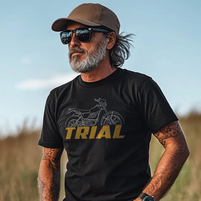 OSSA Trial TR-80 250 Inspired T-Shirt - Motorcycle Tee Shirt for Riders