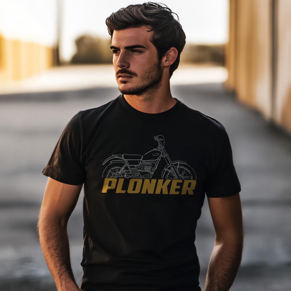 OSSA Plonker 250 | Pluma 250 | Mick Andrews Replica 250 Inspired T-Shirt - Motorcycle Tee Shirt for Riders