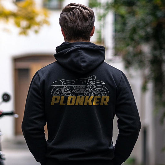 OSSA Plonker 230 ( Pluma 230 ) Inspired Hoodie - Motorcycle Sweatshirt for Riders