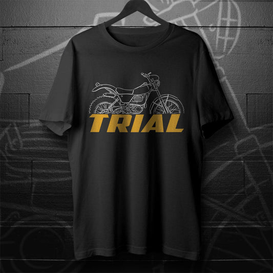 OSSA Trial TR-80 250 Inspired T-Shirt - Motorcycle Tee Shirt for Riders