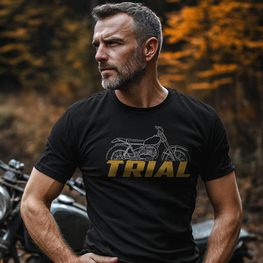 OSSA Trial TR-77 350 1977 - 1979 Inspired T-Shirt - Motorcycle Tee Shirt for Riders