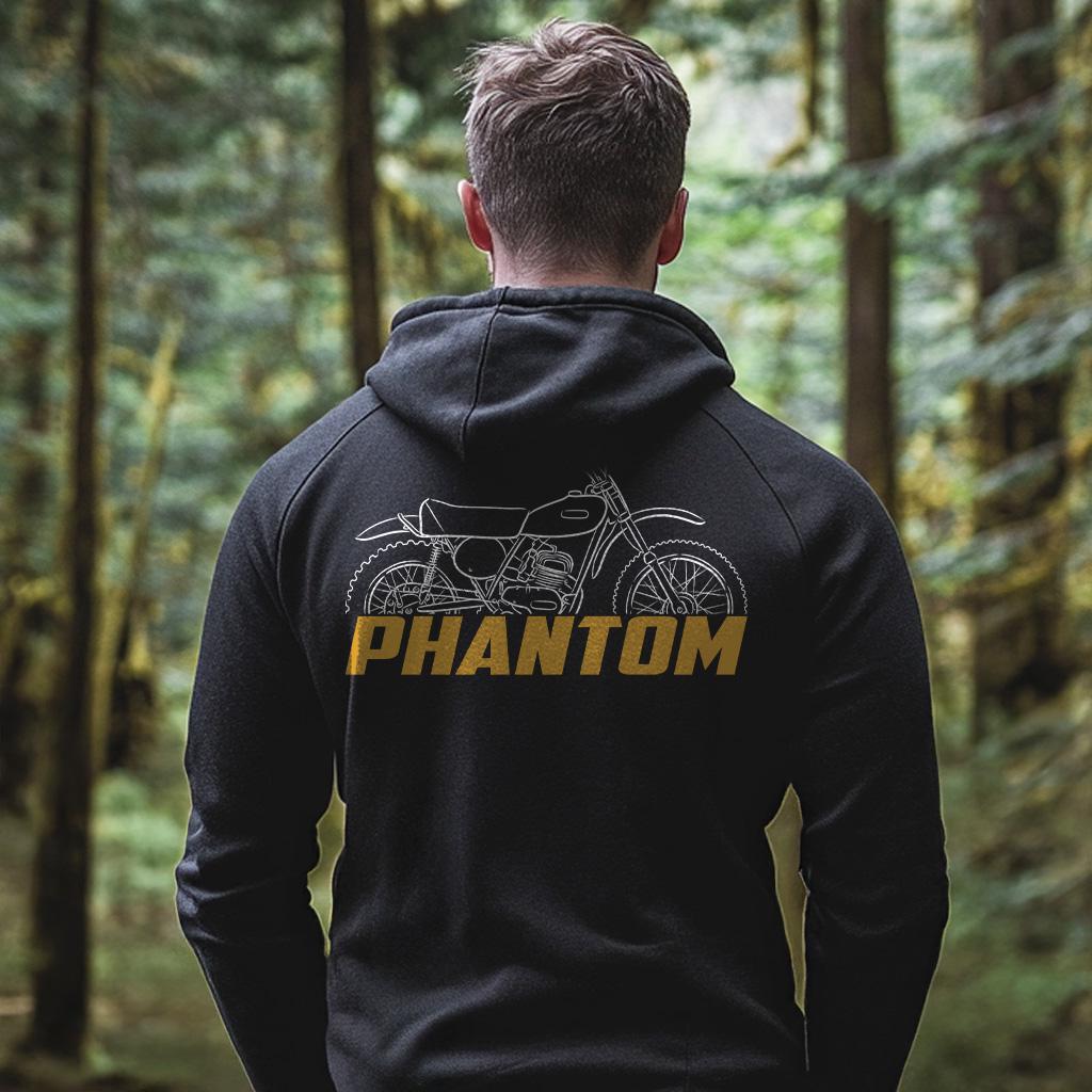 OSSA Phantom 175 1974 - 1975 Inspired Hoodie - Motorcycle Sweatshirt for Riders