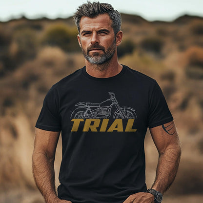 OSSA Trial TR-77 250 1977 - 1979 Inspired T-Shirt - Motorcycle Tee Shirt for Riders