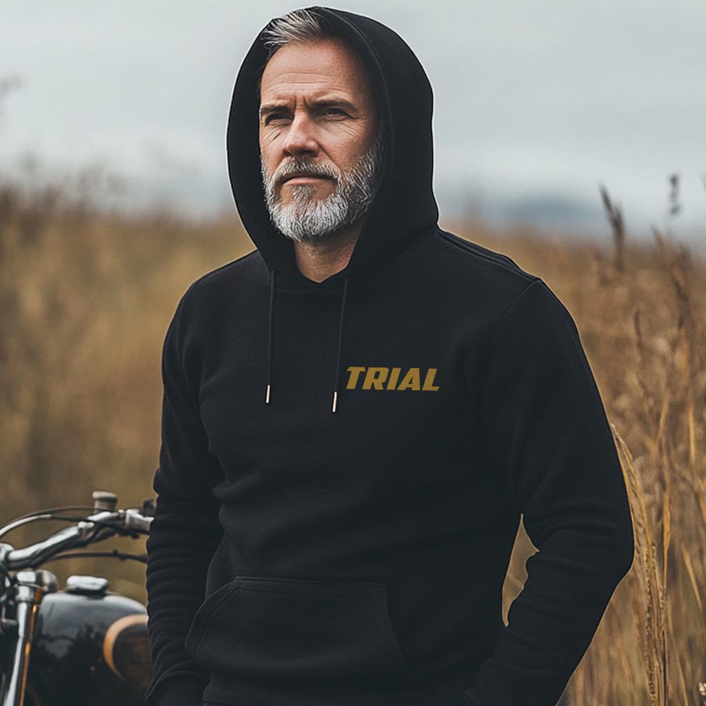 OSSA Trial TR-77 350 1977 - 1979 Inspired Hoodie - Motorcycle Sweatshirt for Riders