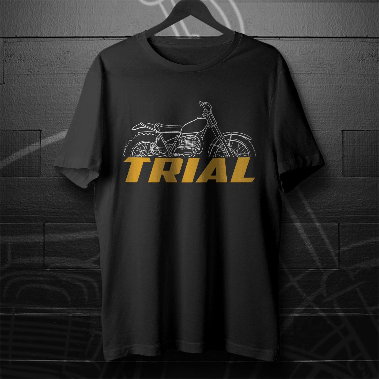 OSSA Trial TR-77 350 1977 - 1979 Inspired T-Shirt - Motorcycle Tee Shirt for Riders