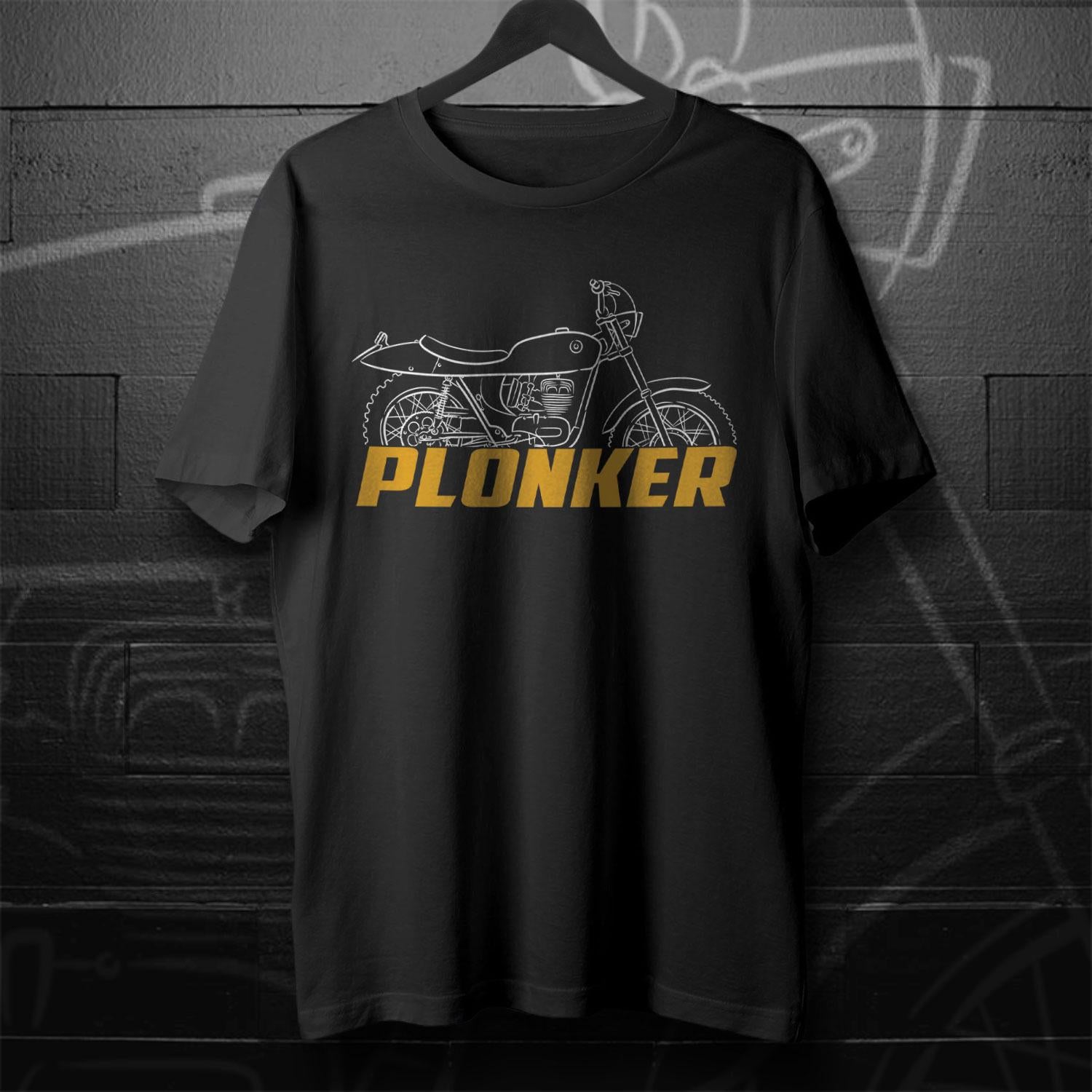 OSSA Plonker 250 | Pluma 250 | Mick Andrews Replica 250 Inspired T-Shirt - Motorcycle Tee Shirt for Riders