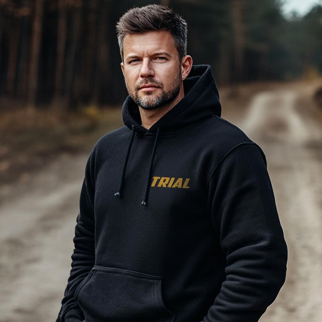 OSSA Trial TR 303 1983 - 1985 Inspired Hoodie - Motorcycle Sweatshirt for Riders