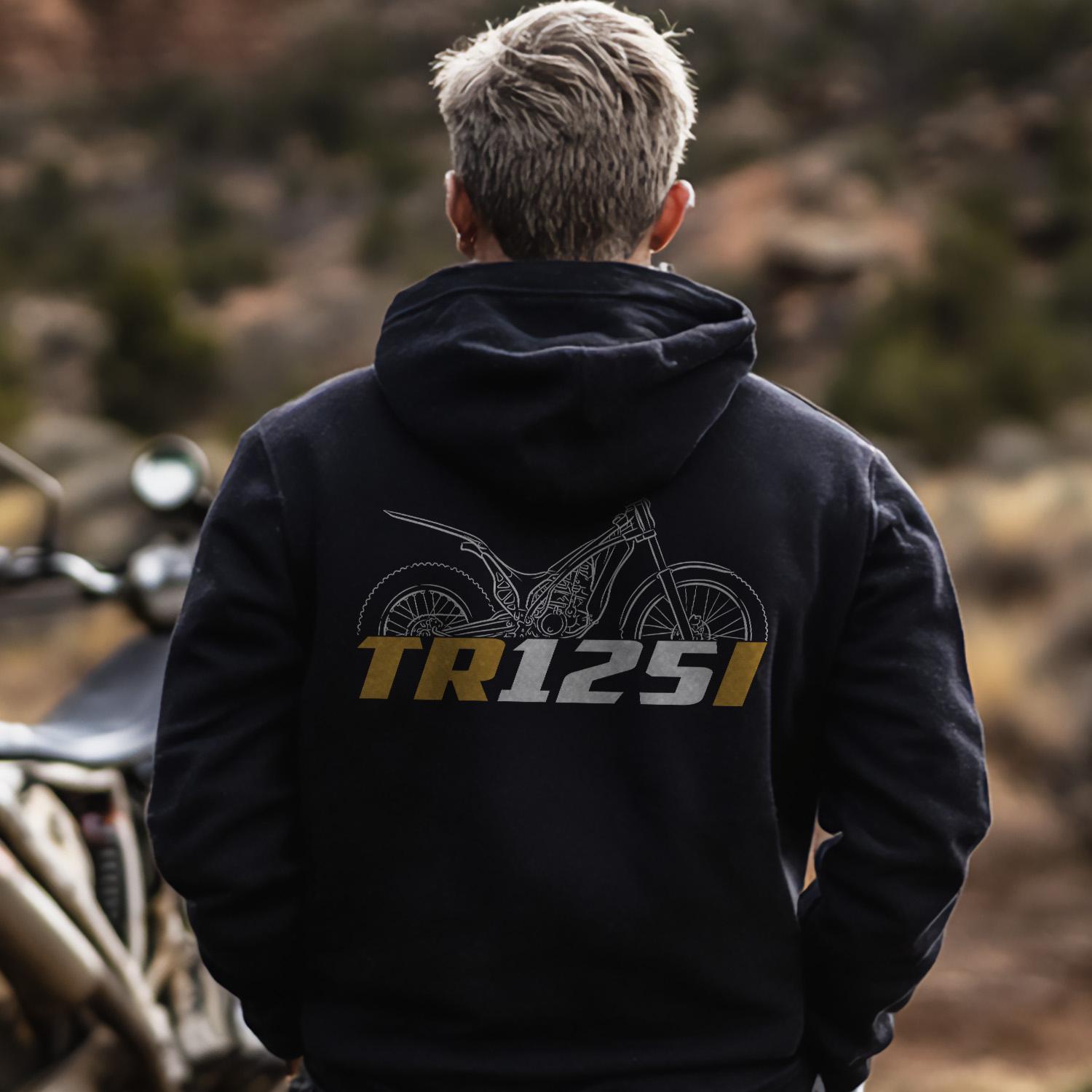 OSSA TR 125i 2014 - 2015 Inspired Hoodie - Motorcycle Sweatshirt for Riders